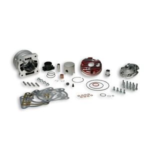 Gruppo Termico 52 Flanged Mount Testa Rossa Testa Scomponibile Malossi Derbi Gp1 Revolution 50 2t Lc