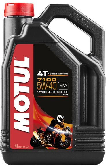 olio motore moto 4t motul 7100 5w40 4lt sintetico