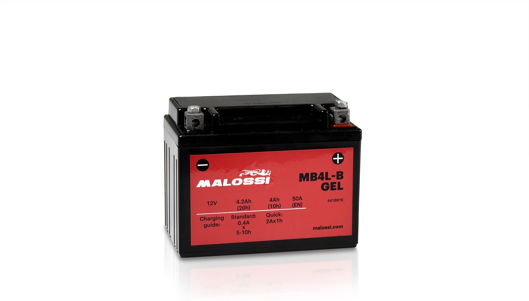 batteria malossi mb4l-b gel malossi aprilia sr 50 2t -1993