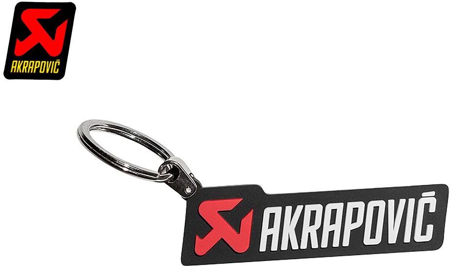 Portachiavi Di Gomma Ufficiale Akrapovic