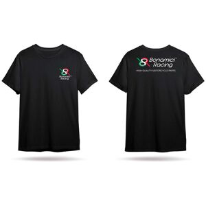 T-Shirt Ufficiale Bonamici Racing Nera Con Logo