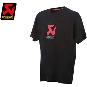 T-Shirt Uomo Nera Ufficiale Akrapovic