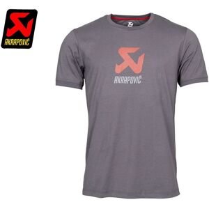 T-Shirt Uomo Grigia Ufficiale Akrapovic