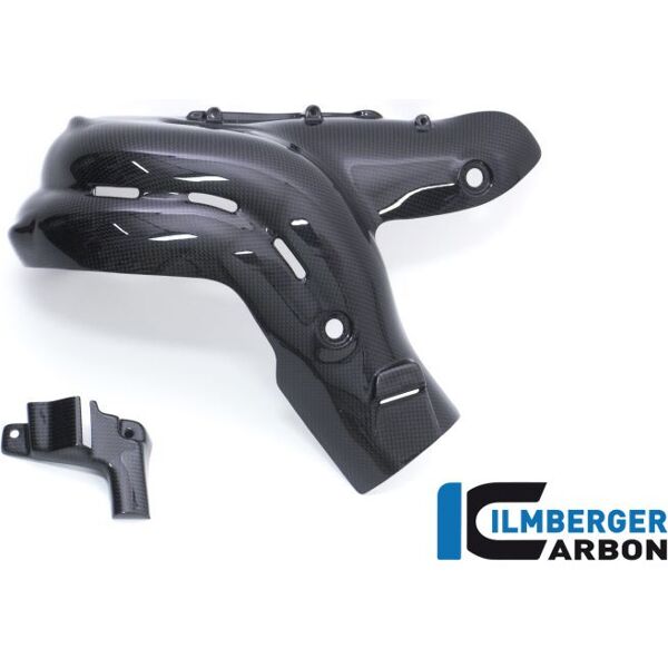 ilmberger carbonparts set protezioni scarico lucide carbonio ilmberger ducati panigale v4 2018-2021