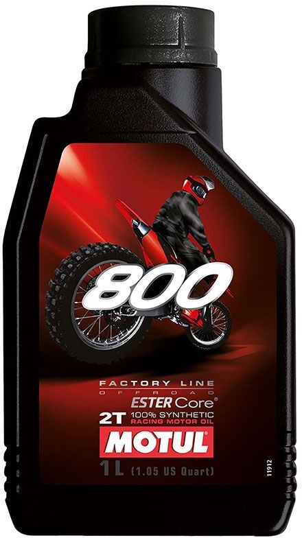 olio motore moto motul sintetico off-road racing 800 2t 1lt