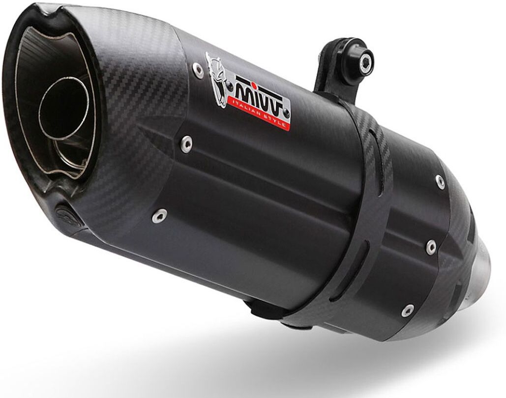 terminale mivv suono acciaio nero yamaha yzf r3 2015-2023