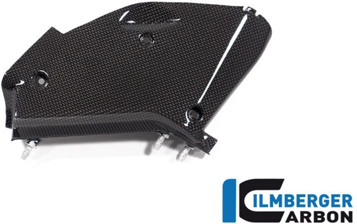 ilmberger carbonparts cover camera d'aria sinistro carbonio lucido ilmberger ducati diavel v4 2023-2024