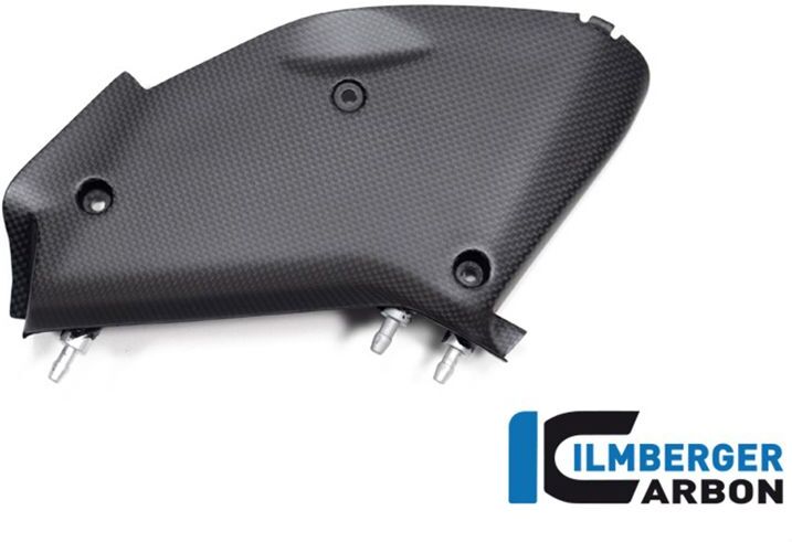 ilmberger carbonparts cover camera d'aria sinistro carbonio opaco ilmberger ducati diavel v4 2023-2024