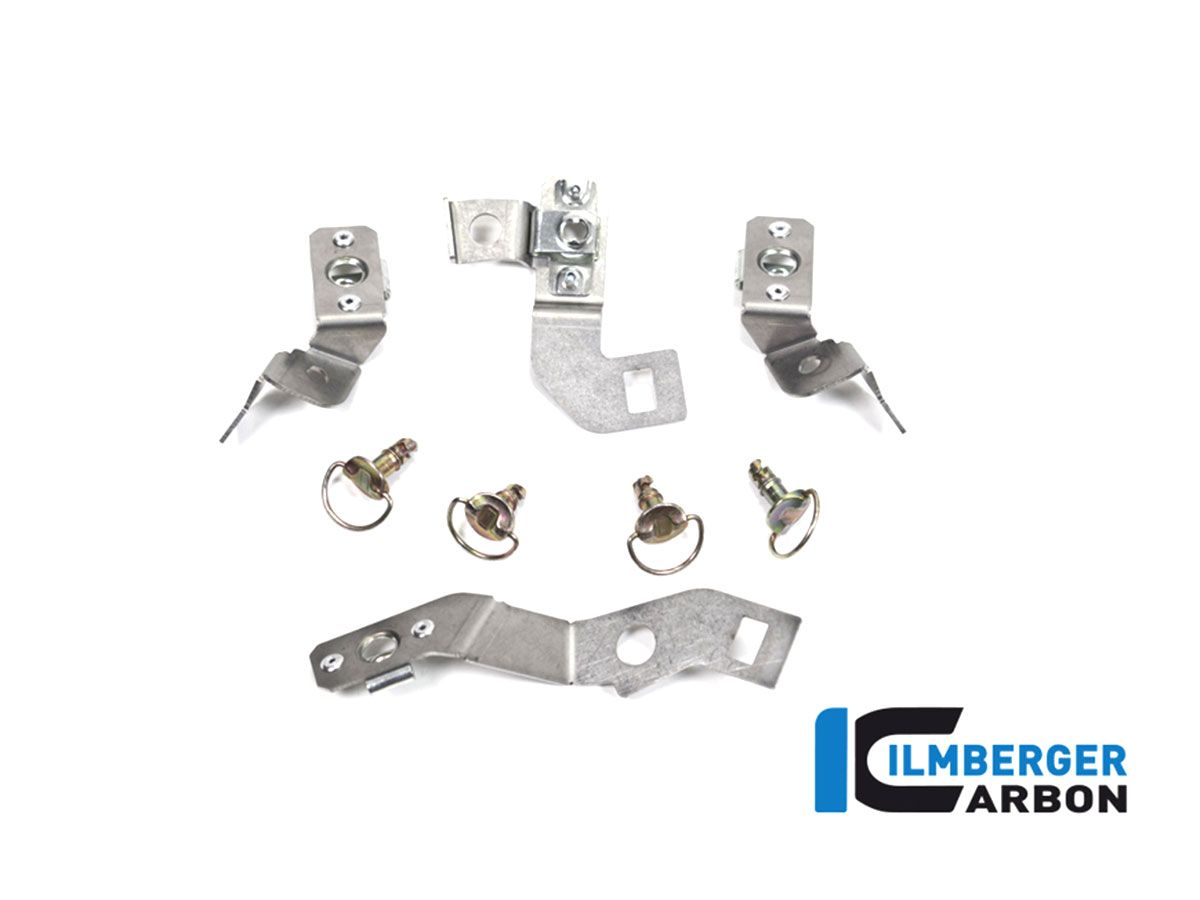 Ilmberger Carbonparts Kit 4 Attacchi Carene Racing Carbonio Ilmberger Bmw S 1000 Rr 2019-2022