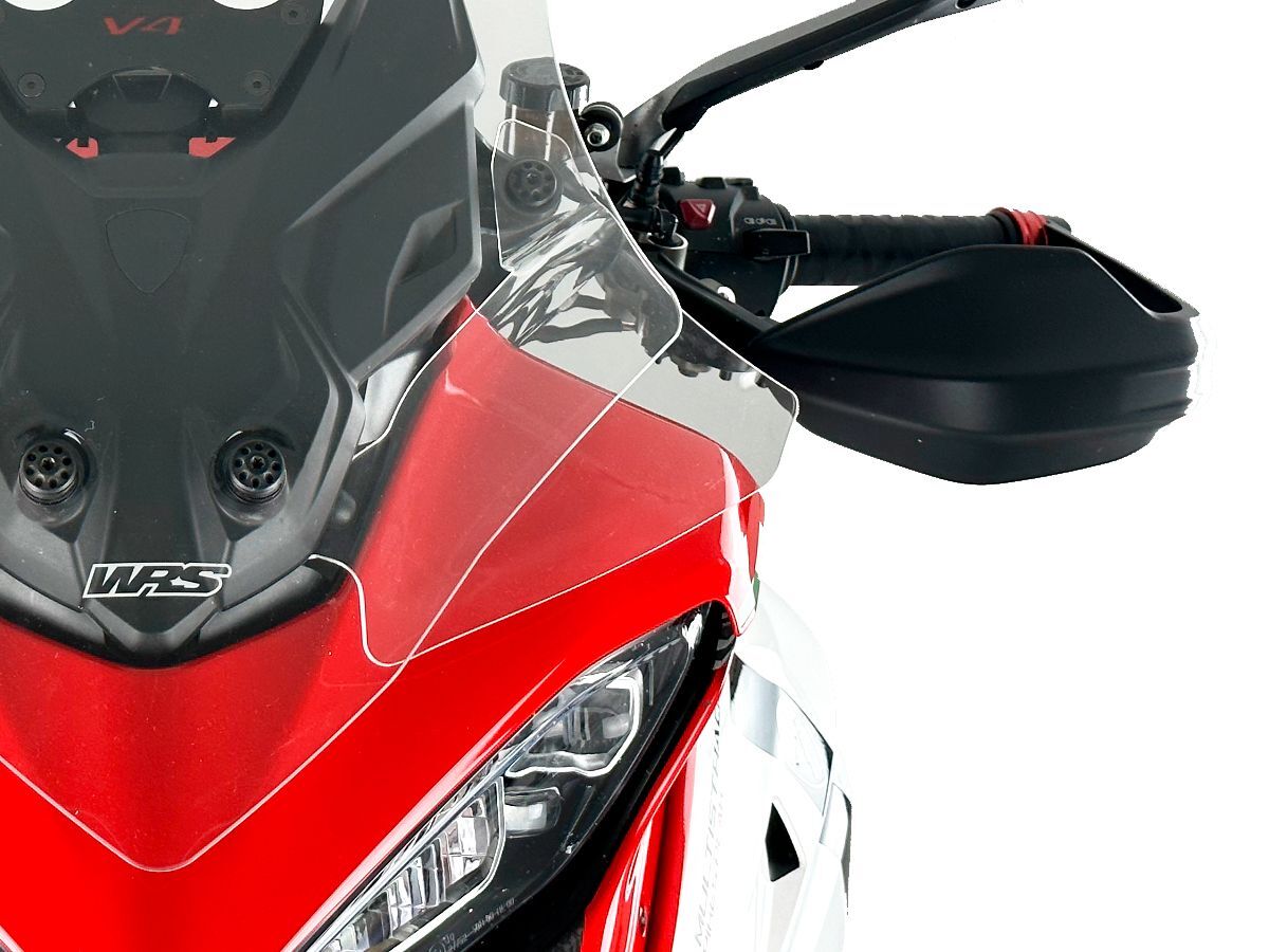 Coppia Deflettori Wrs Trasparente Ducati Multistrada V4 / S / S Sport / Rally 2020-2023