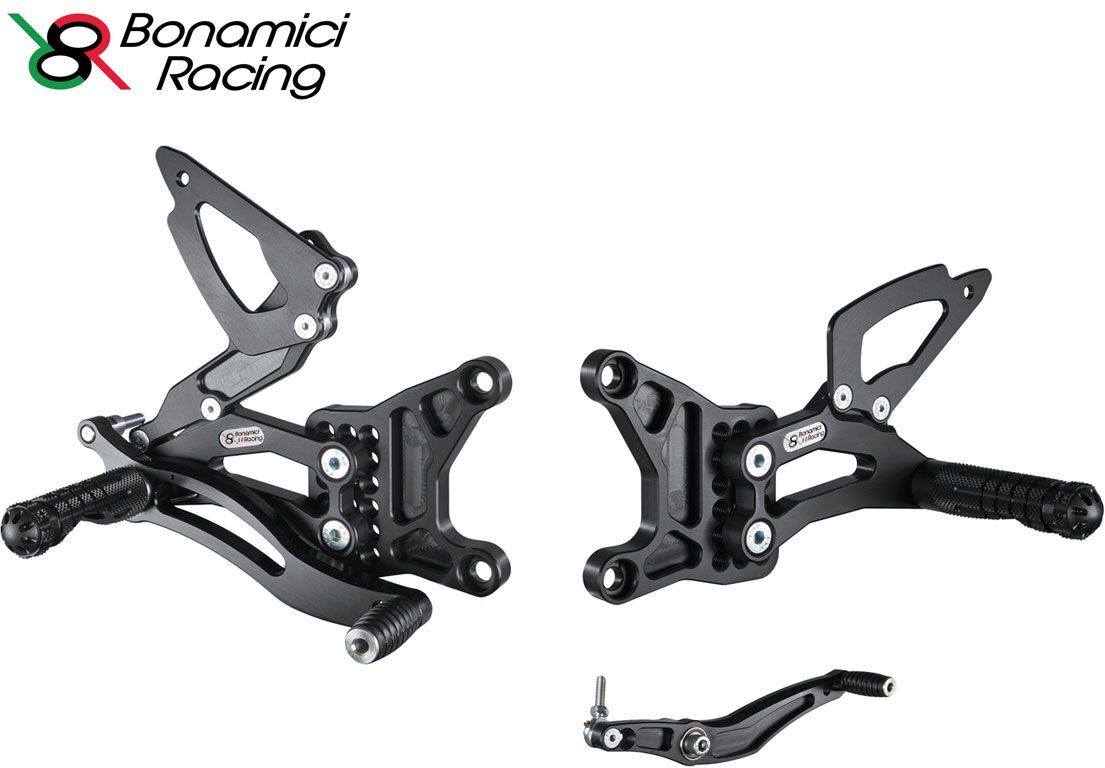 Bonamici Racing Pedane Arretrate Bonamici Racing Regolabili Yamaha Yzf R6 2006-2016