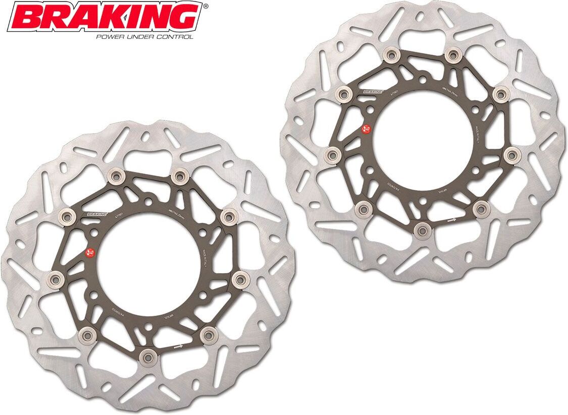 Wk001l Wk001r Dischi Anteriori Braking Sk2 Ducati Gt 1000 2006-2010