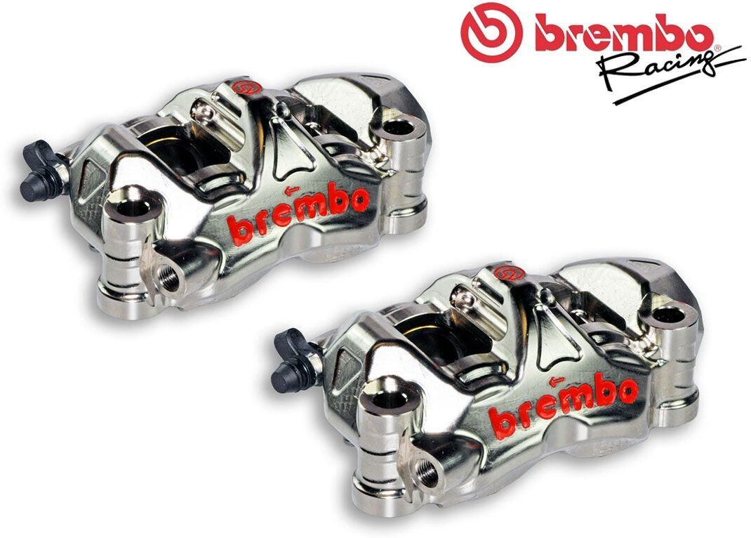 Brembo Kit Coppia Pinze Radiali Freno Anteriore Brembo Racing 108mm Monoblocco Moto2