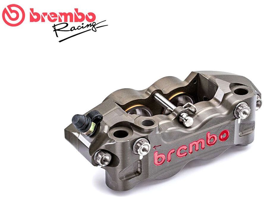 Pinza Freno Radiale Anteriore Destra Brembo Racing 108mm Alluminio P4 32/36