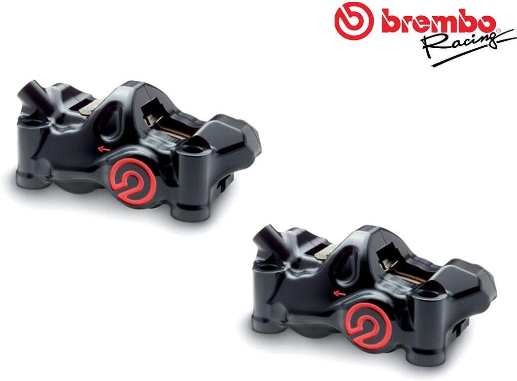 Brembo Pinze Freno Radiali Brembo Racing Cnc P4 32 Cafè Racer .484 100mm