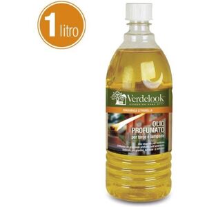 Verdelook OLIO LAMPANTE A BASE VEGETALE PER ESTERNO FRAGRANZA ALLA CITRONELLA 1 LT. 1111