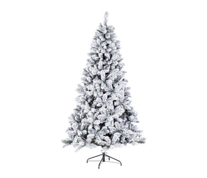 bizzotto albero di natale norimberga innevato h 270 cm. 1998 rami 0936330