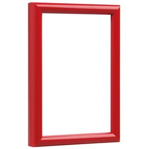 Bubola & Naibo CORNICE PLA-STYLE SERIE BASIC IN PLASTICA COLORE ROSSO FORMATO A4 21 X 29,7 CM. PLA01 RO MA4