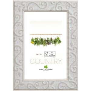 Bubola & Naibo CORNICE MILTON IN LEGNO SERIE COUNTRY COLORE BIANCO 30 X 40 CM. 5790 03 11