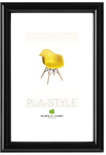 Bubola & Naibo CORNICE PLA-STYLE SERIE BASIC IN PLASTICA COLORE NERO 30 X 40 CM. PLA01 NE 11