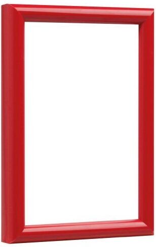 Bubola & Naibo CORNICE PLA-STYLE SERIE BASIC IN PLASTICA COLORE ROSSO 24 X 30 CM. PLA01 RO 09