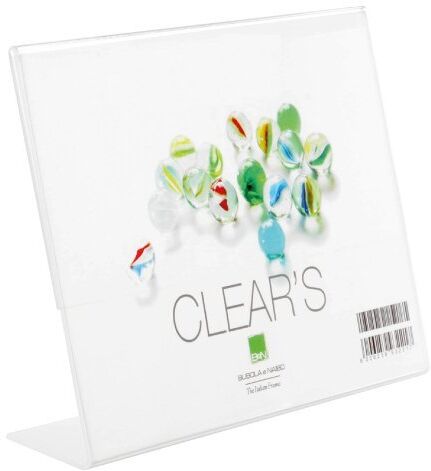 Bubola & Naibo CORNICE PORTAFOTO CLEAR’S SERIE PHOTOFRAMES IN PLASTICA 13 X 18 CM. ORIZZONTALE PCLEAR01OZ04