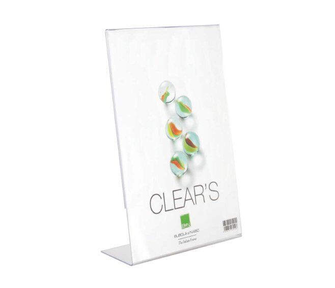 Bubola & Naibo CORNICE PORTAFOTO CLEAR’S SERIE PHOTOFRAMES IN PLASTICA 13 X 18 CM. VERTICALE PCLEAR01VT04