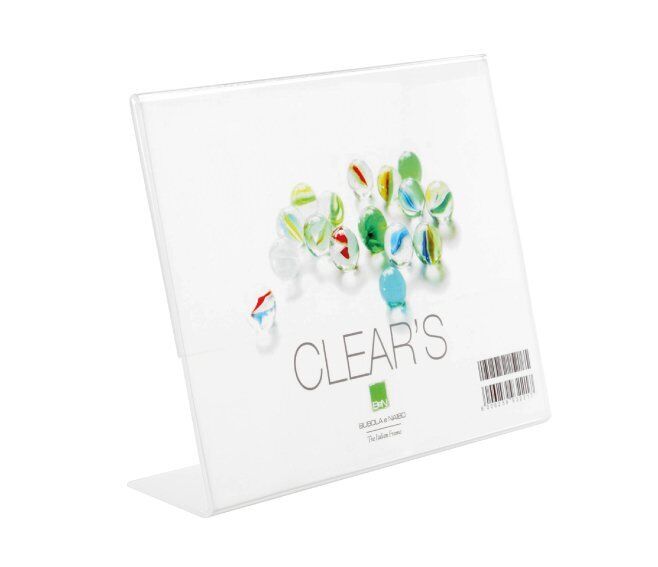 Bubola & Naibo CORNICE PORTAFOTO CLEAR’S SERIE PHOTOFRAMES IN PLASTICA 10 X 15 CM. ORIZZONTALE PCLEAR01OZ03