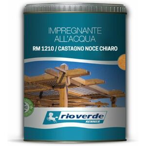 Rio IMPREGNANTE ALL'ACQUA COLORE CASTAGNO NOCE CHIARO 750 ML. RM1210