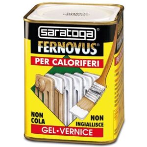 Saratoga FERNOVUS SPECIALE PER CALORIFERI 750 ML. VERNICE GEL BIANCO GHIACCIO 88650002