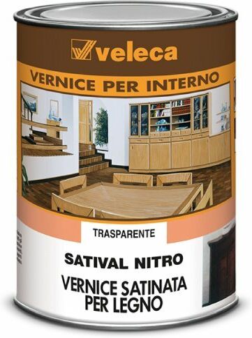 Veleca SATIVAL NITRO LT.1 VERNICE SATINATA PER MOBILI