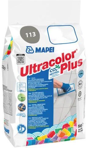 Mapei ULTRACOLOR PLUS MALTA CEMENTIZIA AD ALTE PRESTAZIONI 5 KG. COLORE 113 GRIGIO CEMENTO 6011345A