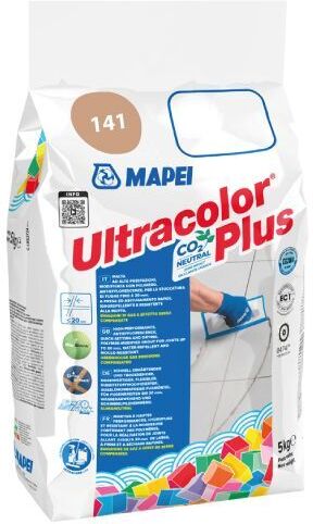 Mapei ULTRACOLOR PLUS MALTA CEMENTIZIA AD ALTE PRESTAZIONI 5 KG. COLORE 141 CARAMEL 6014145A