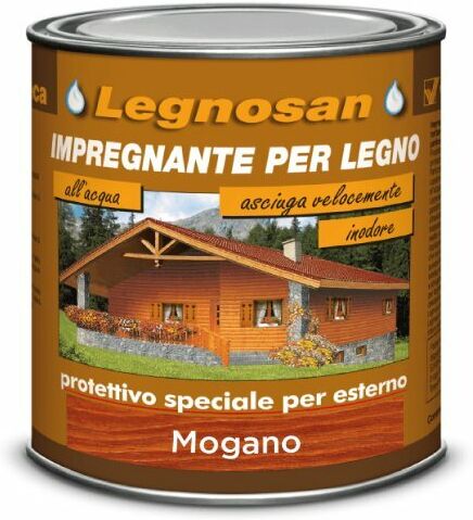 Veleca LEGNOSAN MOGANO ML. 750 IMPREGNANTE ALL'ACQUA PER LEGNO Veleca LEGNOSAN MOGANO ML. 750 IMPREGNANTE ALL'ACQUA PER LEGNO