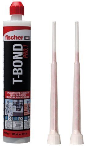 Fischer T-BOND PRO.1 ANCORANTE CHIMICO IN CARTUCCIA FORMATO SILICONE 93179