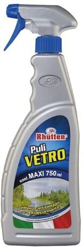 rhütten rhutten pulivetro detergente lava vetri antipioggia per pulizia parabrezza auto 750 ml. 180382