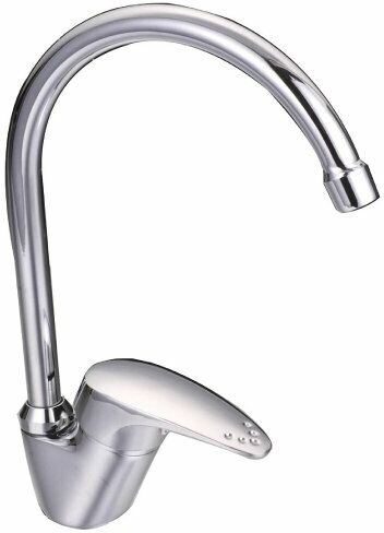 Idro Bric - PUNTO MISCELATORE MONOCOMANDO LAVELLO BOCCA ALTA CROMO Ø 40 MM. Idro Bric - PUNTO MISCELATORE MONOCOMANDO LAVELLO BOCCA ALTA CROMO Ø 40 MM.