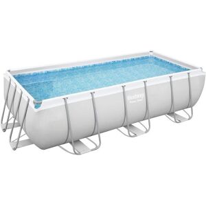 Bestway POWER STEEL FRAME PISCINA FUORI TERRA RETTANGOLARE 404 X 201 X 100 CM. CAPACITA' 6.478 LT. 56442