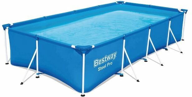 bestway piscina steel pro frame rettangolare cm. 400x211x81 56405