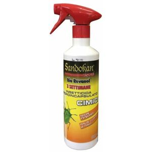 Sandokan BIO REVANOL 3 SETTIMANE INSETTICIDA ANTI CIMICI, RAGNI E ZECCHE MICROINCAPSULATO 500 ML.