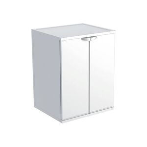 Mongardi MOBILE COPRILAVATRICE 2 ANTE 68,5 X 64,5 X 88 CM. BIANCO 7827C98