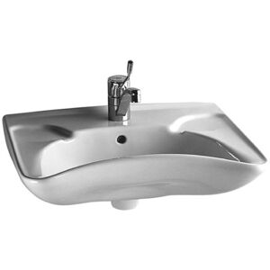 Vitra ARKITEKT LAVABO SOSPESO IN CERAMICA 60 CM. BIANCO PER BAGNO DISABILI