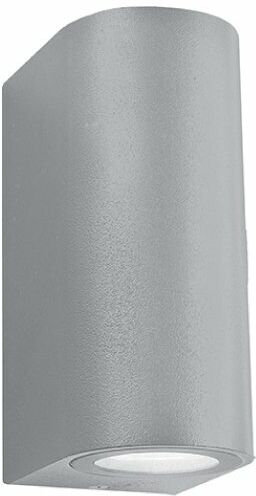 Nova Line TIZIANO BR15S APPLIQUE DA ESTERNO ARGENTO 2xGU10, IP44 Nova Line TIZIANO BR15S APPLIQUE DA ESTERNO ARGENTO 2xGU10, IP44