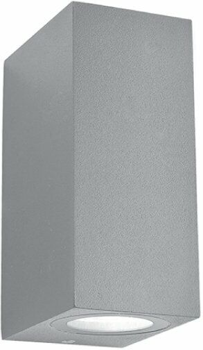 Nova Line BOTTICELLI BH15S APPLIQUE DA ESTERNO ARGENTO 2xGU10 IP44 Nova Line BOTTICELLI BH15S APPLIQUE DA ESTERNO ARGENTO 2xGU10 IP44