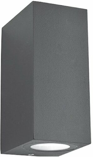 Nova Line BOTTICELLI BH15D APPLIQUE DA ESTERNO GRIGIO SCURO 2xGU10 IP44 Nova Line BOTTICELLI BH15D APPLIQUE DA ESTERNO GRIGIO SCURO 2xGU10 IP44