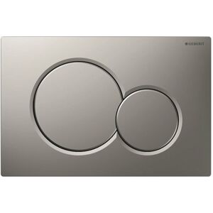 Geberit SIGMA01 PLACCA CROMO SATINATO DOPPIO PULSANTE 115.770.46.5