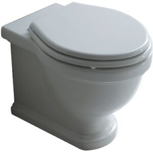 Galassia ETHOS VASO WC A TERRA 38X55 CM. IN CERAMICA BIANCO CON SCARICO UNIVERSALE S/P 8437