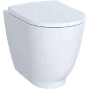 Geberit ACANTO VASO WC BTW A PAVIMENTO A CACCIATA RIMFREE CON SEDILE CHIUSURA RALLENTATA BIANCO 500.824.00.1