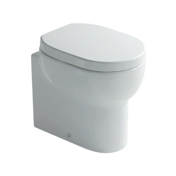 galassia m2 vaso wc a terra 50 cm. in ceramica bianco con scarico universale s/p 5214