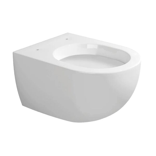 flaminia miniapp vaso wc sospeso con brida in ceramica bianco ap119